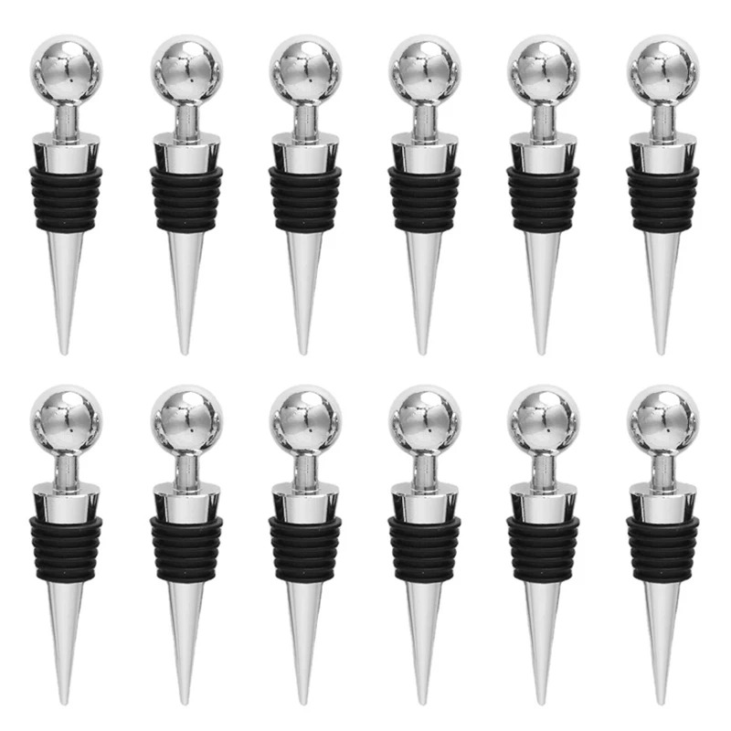 Wine Preservation Pump - 1/5/12pcs Tappo di Bottiglia di Plastica