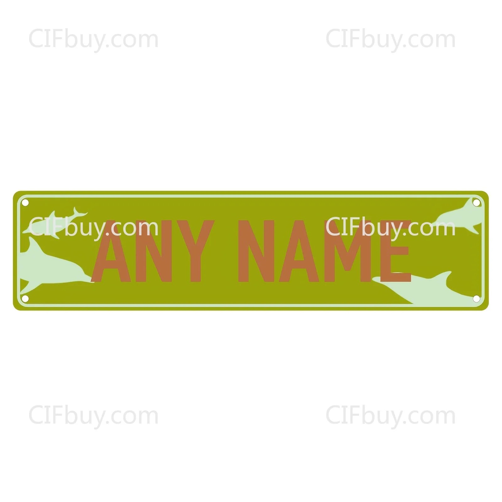 Home Bar Signs - CIFbuy Targa in Metallo 2D a