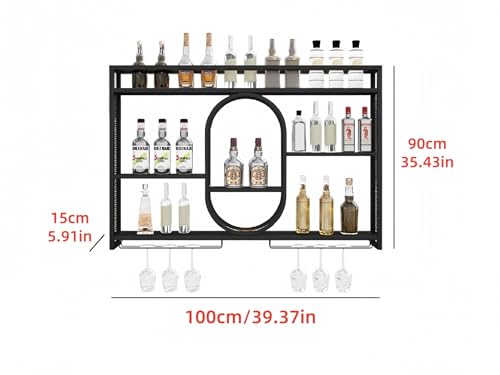 Portabottiglie da Parete in Me - Home Bar Shelves recensione e prezzo