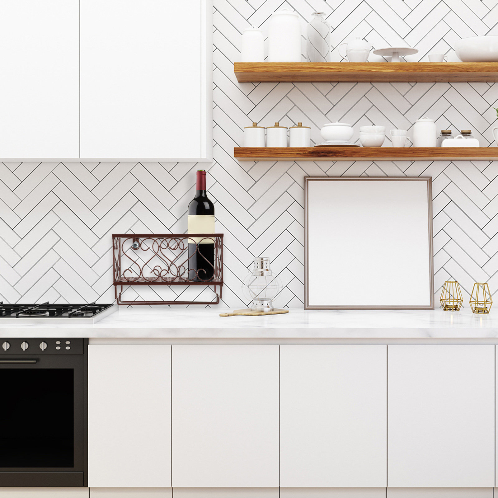 Portabottiglie da Parete Salva - Home Bar Shelves recensione e prezzo