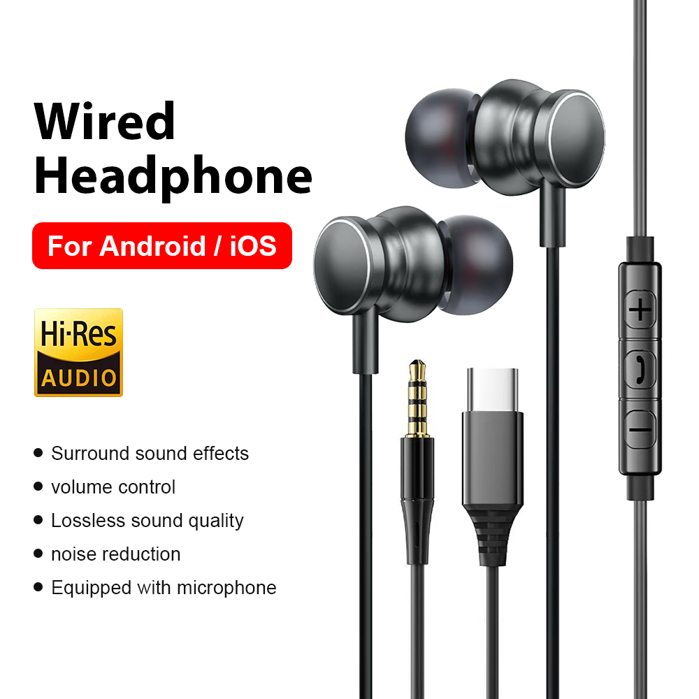 Tipo C Cuffie cablate Auricola - Home Bar Iphone recensione e prezzo