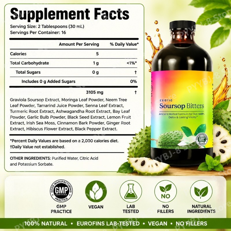 Gocce Amare di Soursop Liquide - Bitters Bottle Set recensione e prezzo