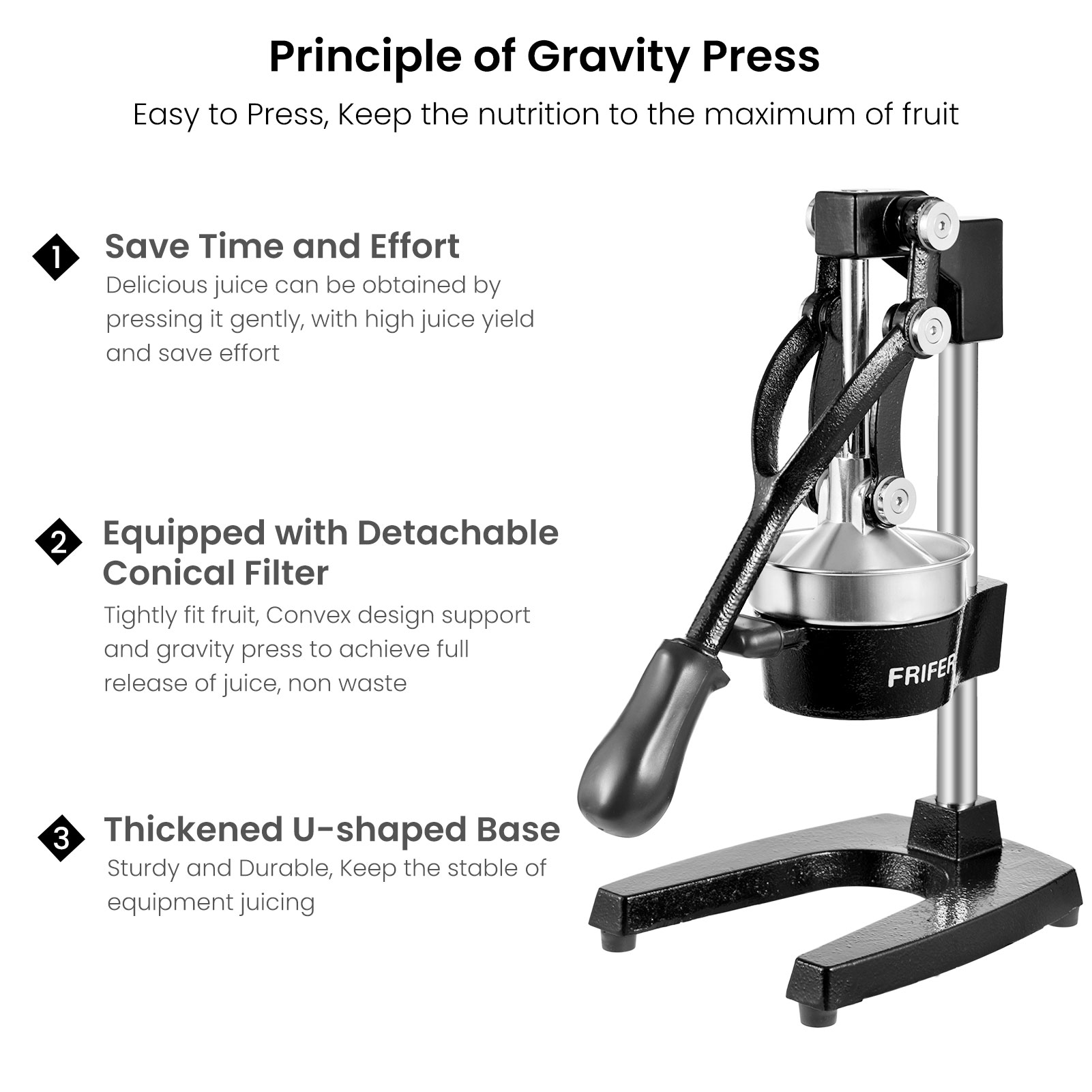 Spremiagrumi Manuale in Acciai - Citrus Juicer Bar recensione e prezzo