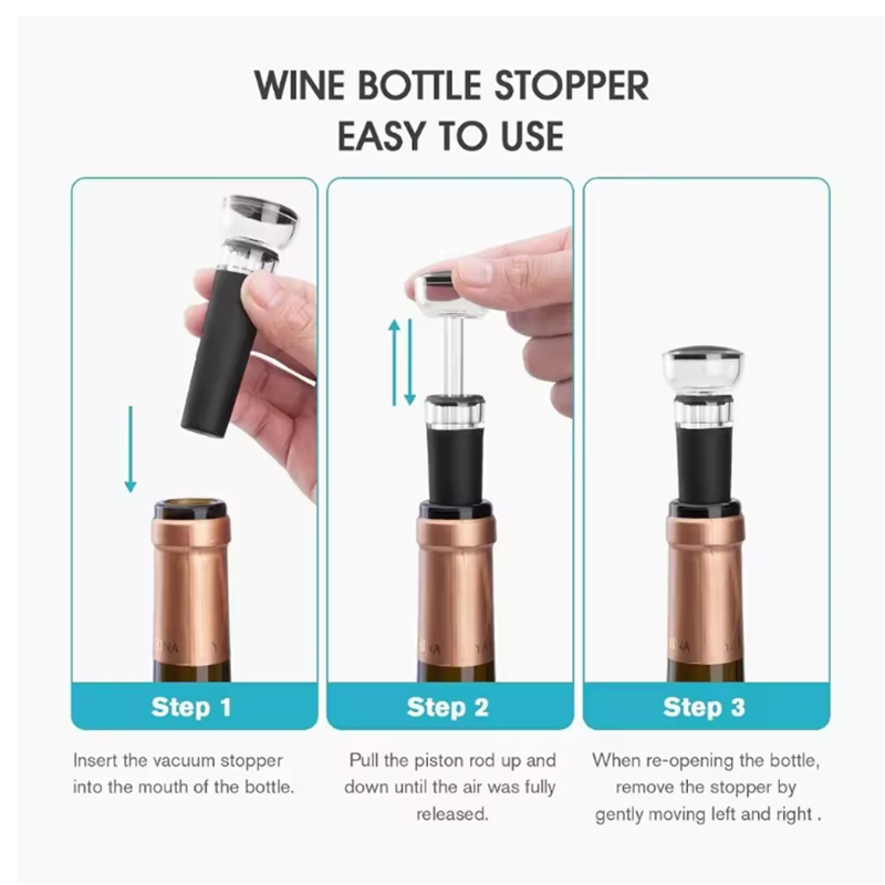 I tappi per bottiglie di vino  - Wine Preservation Pump recensione e prezzo